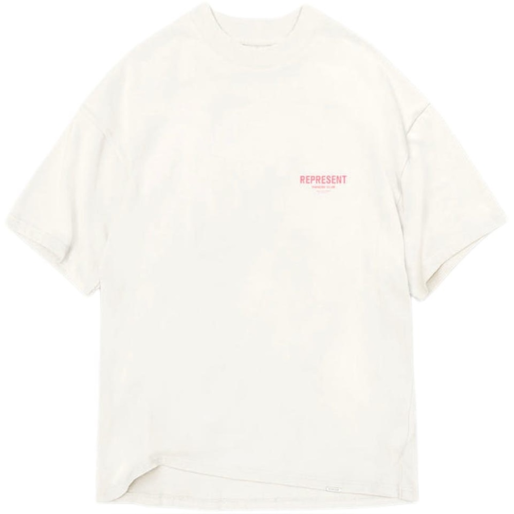 Represent Owners Club T-Shirt
Flat White/Bubblegum
